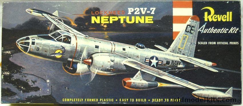 Revell 1/104 P2V-7 Neptune 'S' Issue - (P2V7), H239-98 plastic model kit